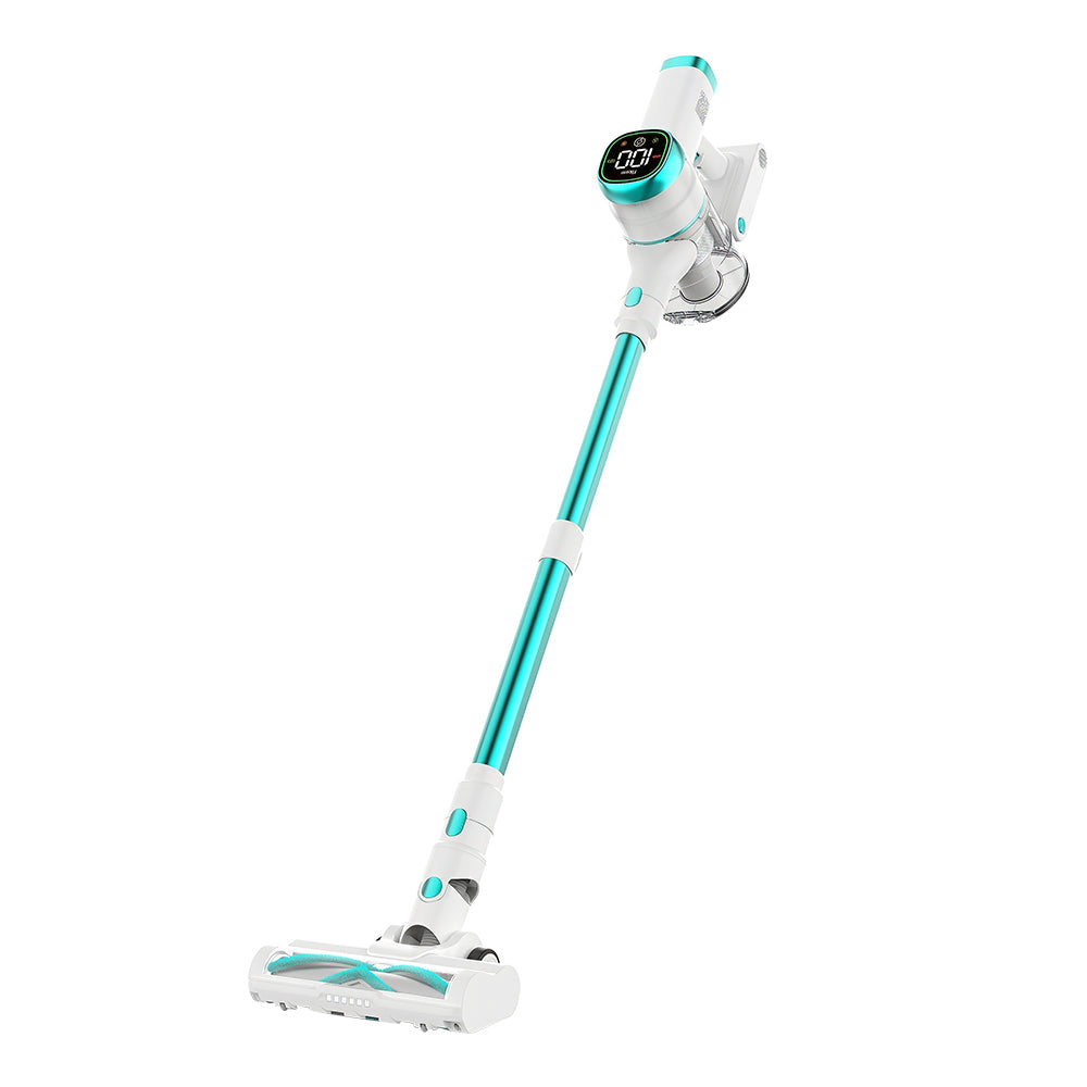 Cordless Stick Vacuum Cleaner – Lightweight Design with Touch Screen & HEPA Filtration