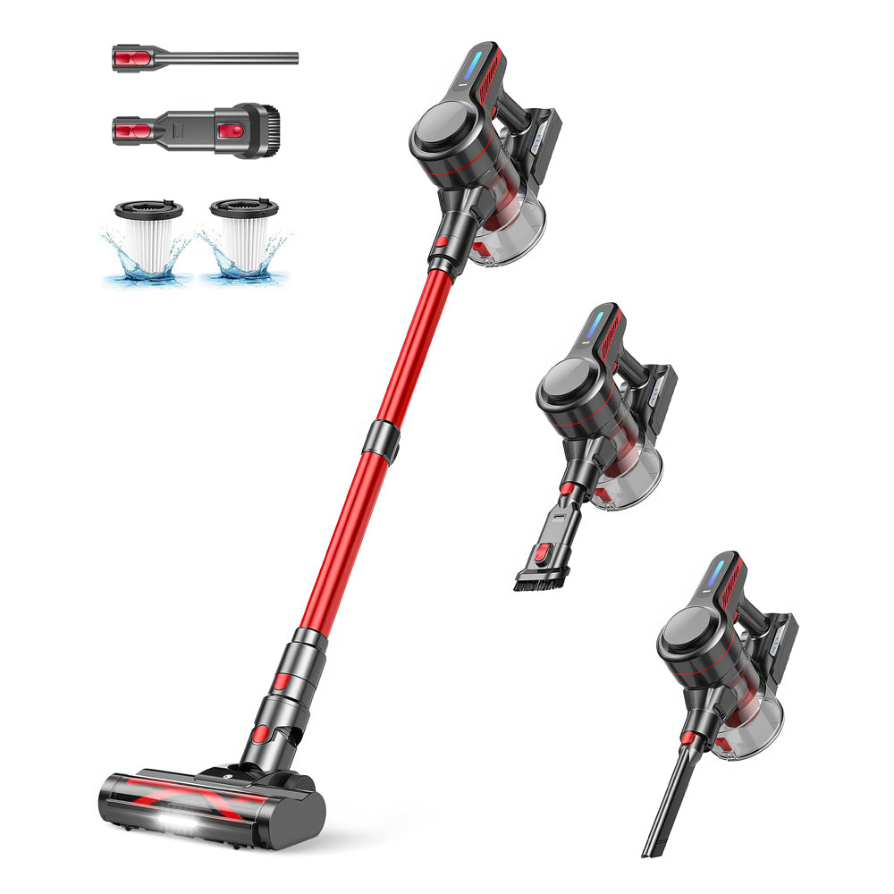 Cordless Stick Vacuum Cleaner with 45 Minute Runtime