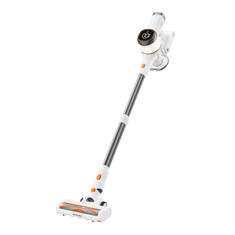 Cordless Stick Vacuum Cleaner – Lightweight Design with Touch Screen & HEPA Filtration