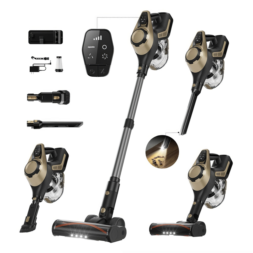 Cordless Stick Vacuum Cleaner – Lightweight & HEPA Filtration, Up to 55 Minutes
