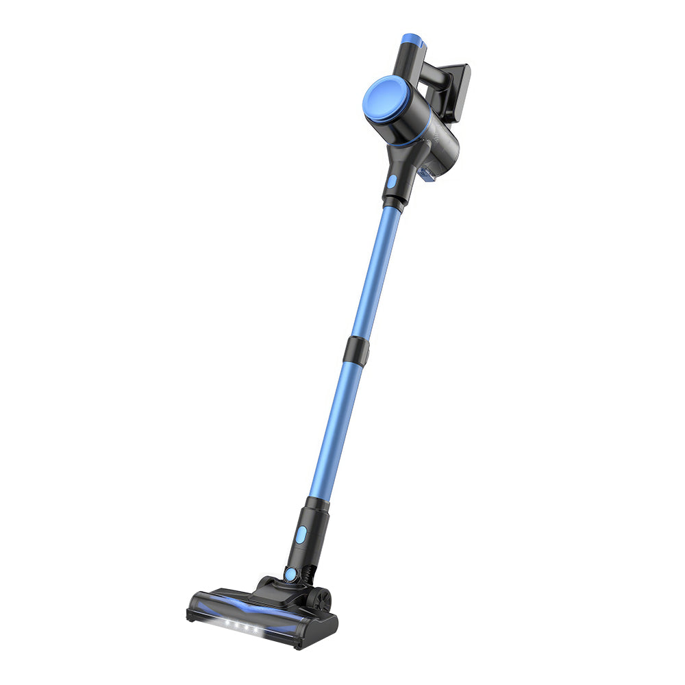 Cordless Stick Vacuum Cleaner – Motorized V-Brush, 5-Stage HEPA, Lightweight