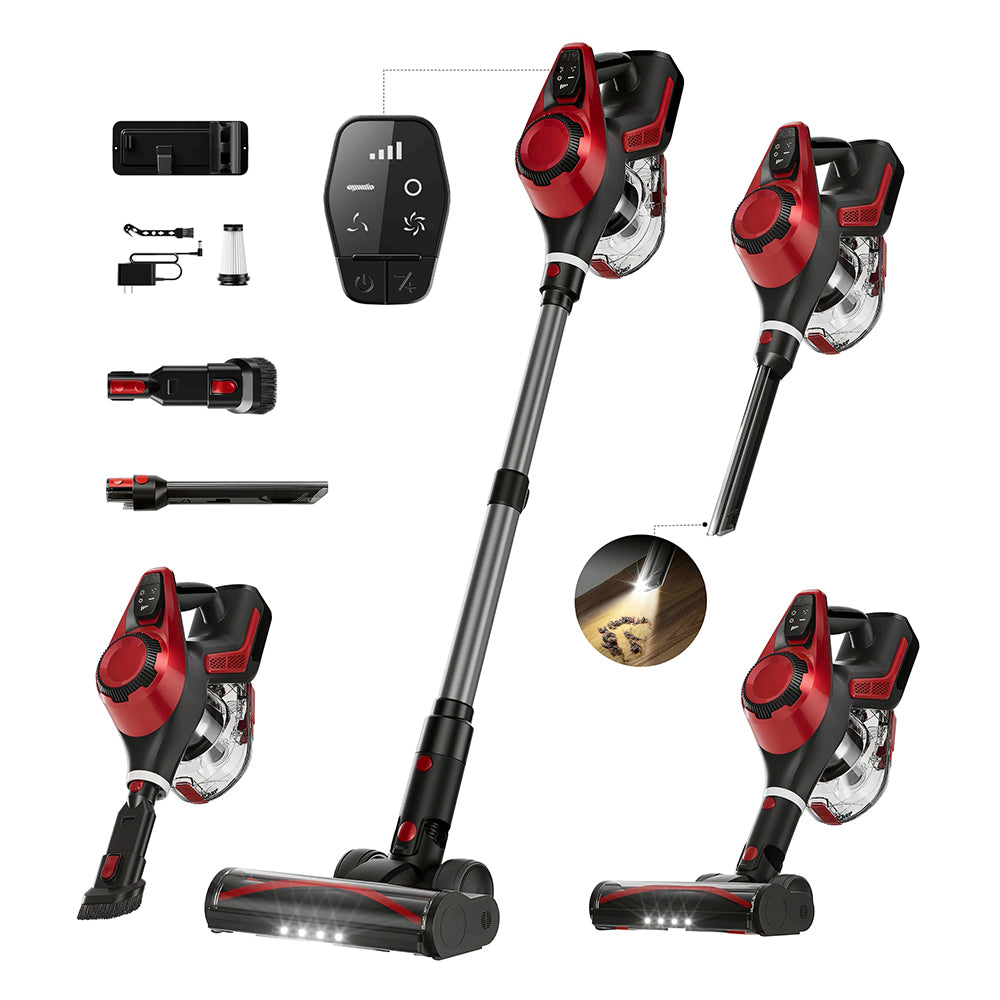 Cordless Stick Vacuum Cleaner – Lightweight & HEPA Filtration, Up to 55 Minutes