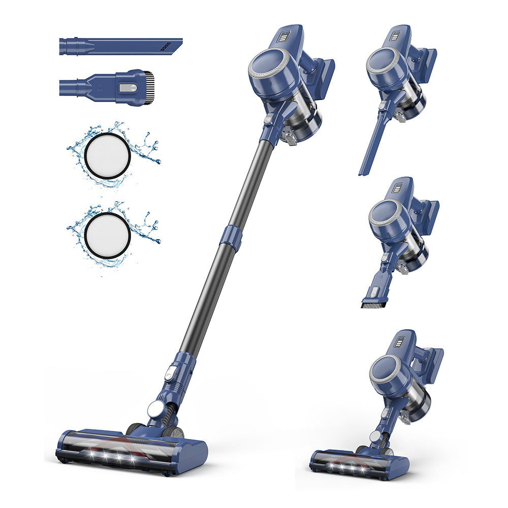 Cordless Stick Vacuum Cleaner – Lightweight with HEPA and Smart Display