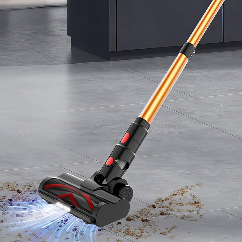 Cordless Stick Vacuum Cleaner – Lightweight Design with Touch Screen & HEPA Filtration